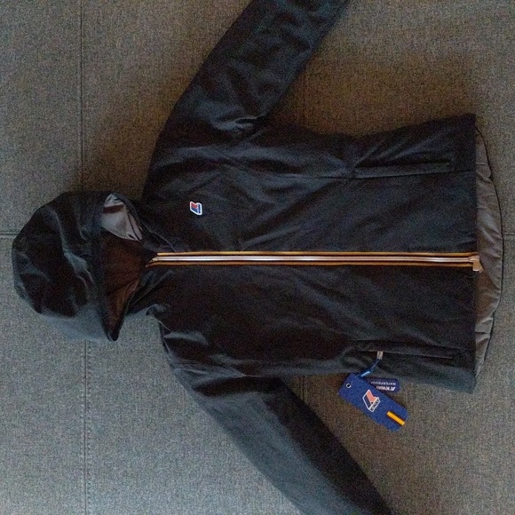 NWT K-Way Lily Warm Double Reversible Girl's Jacket - Picture 3 of 16